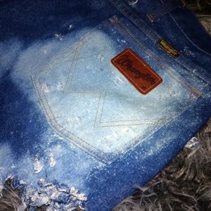 Handmade Wrangler Denim Shorts